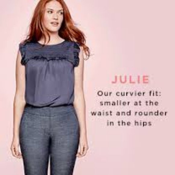 Loft by Ann Taylor Julie "Skinny" fit Pants - Picture 3 of 16